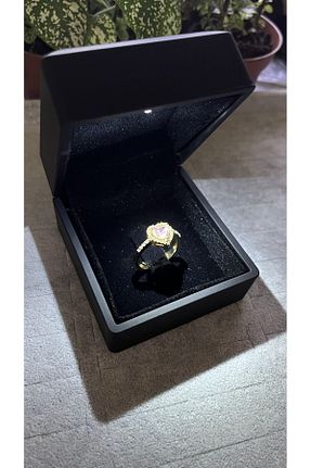انگشتر استیل (فولاد) طلائی زنانه استیل (فولاد) Sepetten Eve - کد 793931103