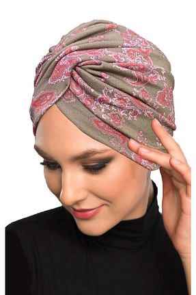 کلاه شنای حجاب قهوه ای زنانه fidan bone - کد 183187195