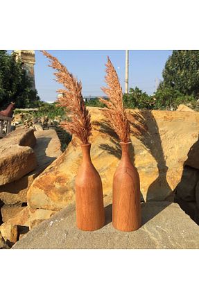 گلدان قهوه ای چوب Wotrart - کد 760129100