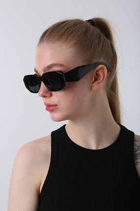 عینک آفتابی مشکی زنانه UV400 MODA - کد 858141013
