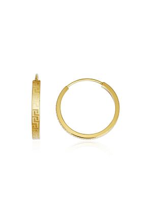 گوشواره طلا زرد زنانه 14 عیار Altınkesesi - کد 308377831