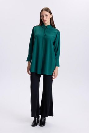 تونیک حجاب سبز زنانه بافتنی Zühre - کد 858212596