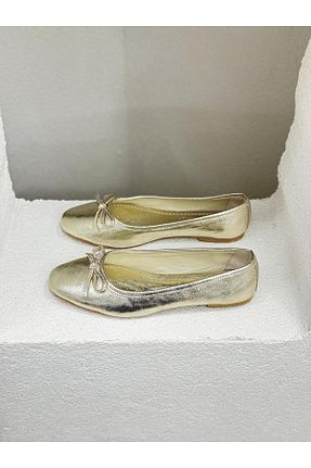 بابت طلائی زنانه چرم خالص NUR KARACA - کد 858181835