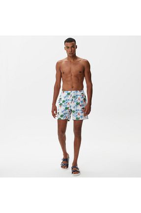 شلوارک ساحلی سفید مردانه مخلوط پلی استر Nautica - کد 751634420