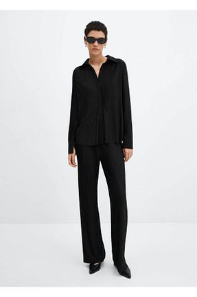 پیراهن مشکی زنانه رگولار MANGO - کد 796732545