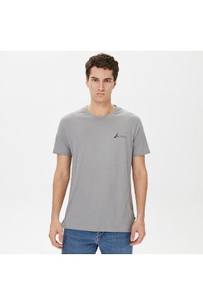 تیشرت طوسی مردانه رگولار Nautica - کد 772809448