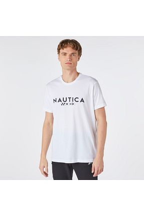 تیشرت سفید مردانه رگولار Nautica - کد 772499277