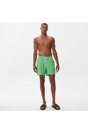 شلوارک ساحلی سبز مردانه مخلوط پلی استر Nautica - کد 751634874