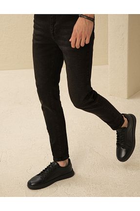کفش اسنیکر مشکی مردانه بند دار Pierre Cardin - کد 833218018