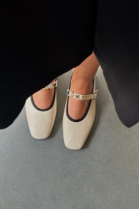 بابت بژ زنانه پلی اورتان Mupa Shoes - کد 846392551