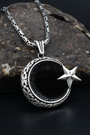 گردنبند نقره مردانه 925 عیار Prestige - کد 858300797