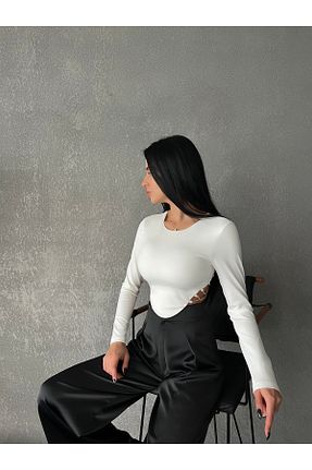 بلوز نباتی زنانه ساده TamSeninTarzin - کد 484662983