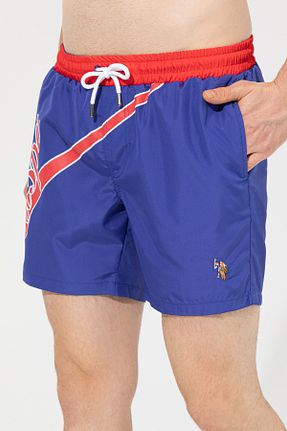 شلوارک ساحلی آبی مردانه پلی استر U.S. Polo Assn. - کد 435961762