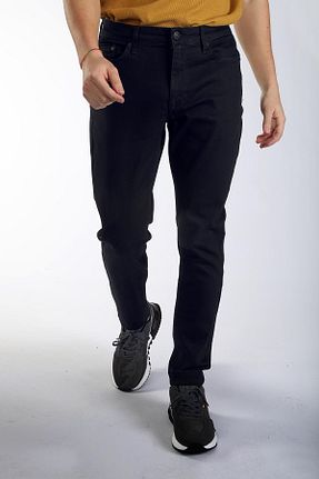 شلوار جین مشکی مردانه پاچه تنگ Lee Cooper - کد 819087213
