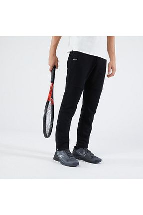 پائین تنه گرمکن اسپرت مشکی مردانه پاچه تنگ Decathlon - کد 654587058