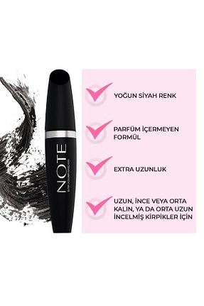 ریمل مشکی Kıvırma Note Cosmetics - کد 342411