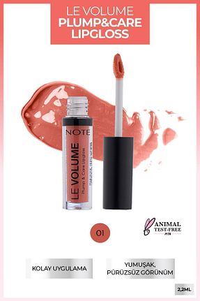 براق کننده لب صورتی Note Cosmetics - کد 772479345