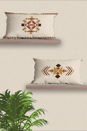 کوسن و روکش کوسن بژ لانه زنبوری میکرو Belle Benoit - کد 806378870