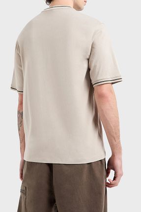تیشرت طوسی مردانه رگولار Armani Exchange - کد 858290898