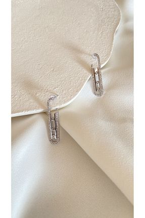 گوشواره جواهر زیرکن Muse Sister - کد 785403451