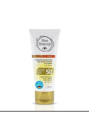 کرم ضد آفتاب صورت SPF 50 + Bee Beauty - کد 840015276
