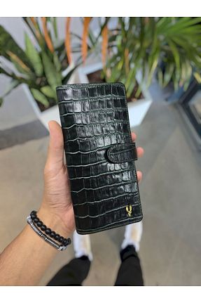 کیف پول سبز زنانه سایز متوسط Visso leather - کد 35780824