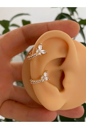 پیرسینگ طلائی زنانه Arescollection - کد 760244599