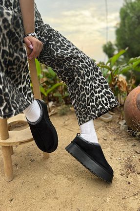 بوت / نیم بوت مشکی زنانه جیر SHOEBELLAS - کد 858317669