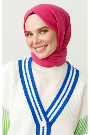 شال صورتی زنانه MERVEDOĞANBUTİK - کد 857780367