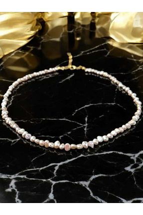 گردنبند مروارید بژ مروارید آب شیرین The Magıc of Healıng - کد 858338467