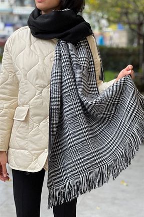 شال گردن مشکی زنانه اکریلیک VERA LİFE - کد 858335997