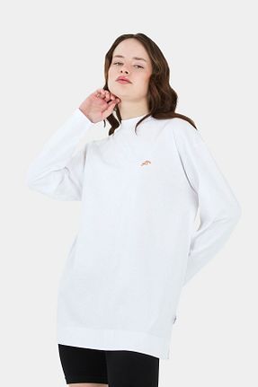 تیشرت سفید زنانه اورسایز qanpaq - کد 858283222