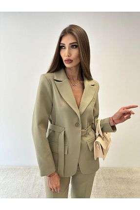 ست بالاتنه و پائین تنه متالیک زنانه بافتنی ossons - کد 834421018