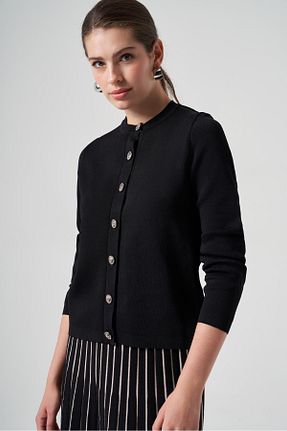ست بالاتنه و پائین تنه مشکی زنانه تریکو Nuss - کد 857129539