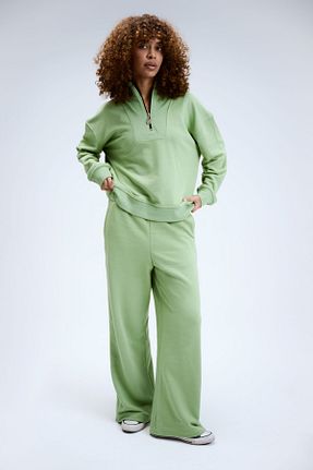 شلوار کرمگن سبز زنانه Comfort gothamvibes - کد 858360016