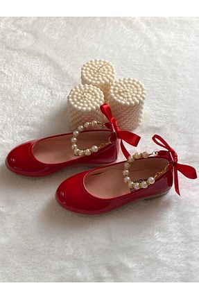 بابت قرمز بچه گانه چرم مصنوعی TOBAİ - کد 304877664