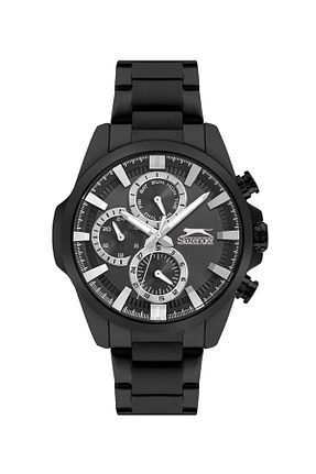 ساعت مچی مشکی مردانه 41-45 میلی متر Slazenger - کد 852532760