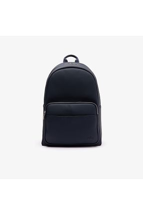 کیف دوشی سرمه ای مردانه پلی اورتان Lacoste - کد 806569917
