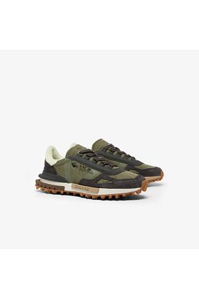 کفش اسنیکر سبز مردانه بند دار Lacoste - کد 858184109