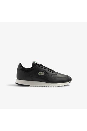 کفش اسنیکر مشکی مردانه بند دار Lacoste - کد 755958760