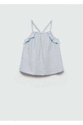تیشرت آبی بچه گانه رگولار MANGO Kids - کد 824758226