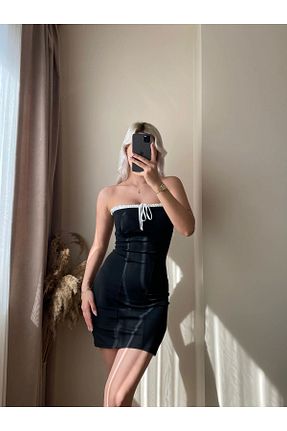 لباس مشکی زنانه بافتنی Zora Butik - کد 829382995