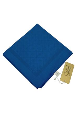 روسری آبی پنبه پلی استر Aker - کد 846216138