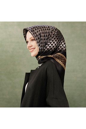 روسری مشکی ساده Armine - کد 467909547
