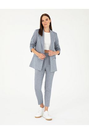 شلوار آبی زنانه پارچه Pierre Cardin - کد 841484627