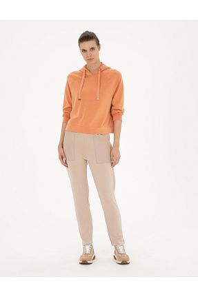 شلوار کرمگن بژ زنانه رگولار Pierre Cardin - کد 832897828