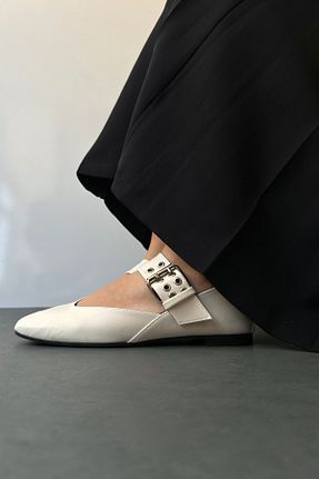 بابت بژ زنانه پلی اورتان Mupa Shoes - کد 820013254
