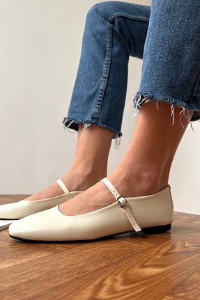 بابت بژ زنانه پلی اورتان Mupa Shoes - کد 813015123
