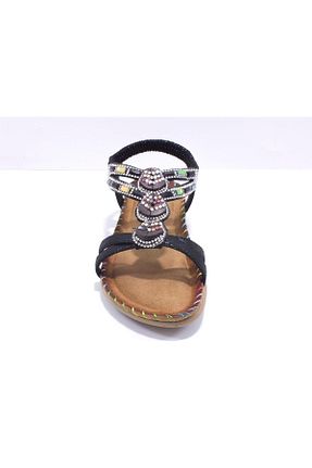صندل مشکی بچه گانه پاشنه تخت Guja - کد 857917384