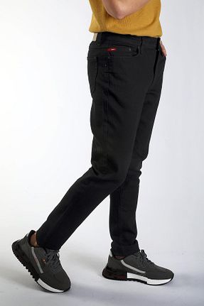 شلوار جین مشکی مردانه پاچه تنگ Lee Cooper - کد 819087213
